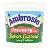 Ambrosia - Strawberry Flavour Devon Custard - 150g